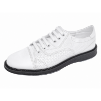 Pantofi barbati casual din piele naturala Alb Matritat GKR231ATR